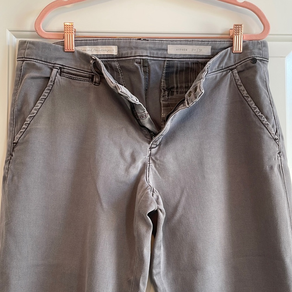 Pilcro cropped chinos Anthropologie
